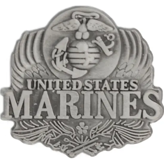EagleEmblems P15009 PIN-USMC Logo,Pewter (1.125'') {1}