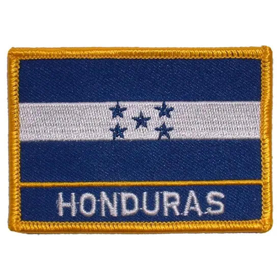 Honduras Flag Patch 2 1/2" x 3 1/2" {1}