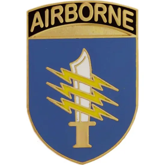 U.S. Army Mike Force Airborne Pin 1" {1}