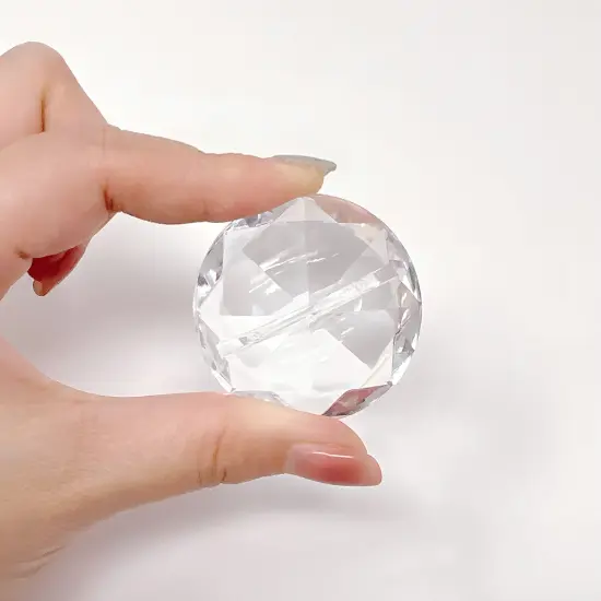 Wrapables Acrylic Diamond Place Card Holders for Wedding, Parties, Holidays, Special Events Table Decor (12pcs) Clear {3}