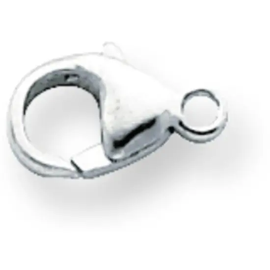 Platinum Lobster Clasp (9.40mm to 11.30mm) {1}