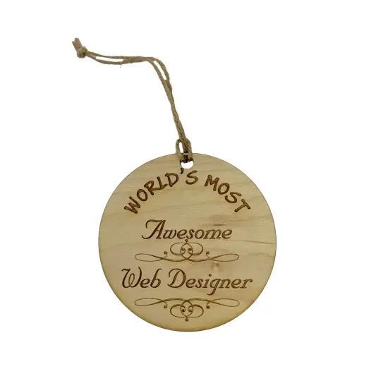 Worlds most Awesome Web Designer - Ornament {1}