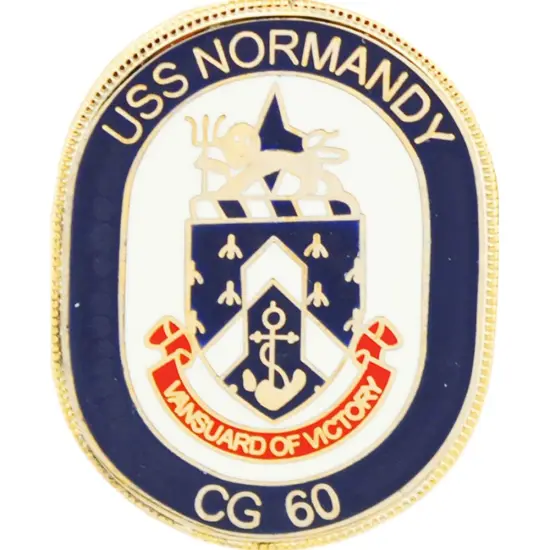 U.S. Navy USS Normandy Pin 1" {1}