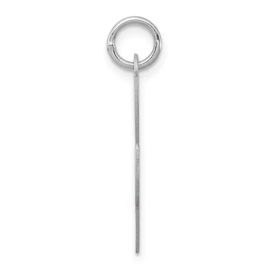 Sterling Silver Large Script Initial Letter L Charm Jewerly 21mm x 17mm {3}