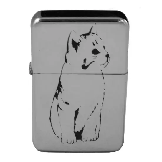 Lighter - Kitten High Polish Chrome {1}