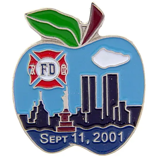 Big Apple 911 Pin 1" {1}