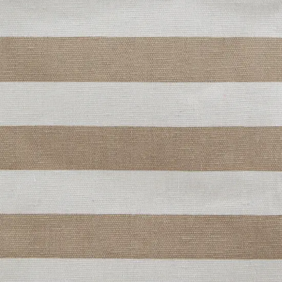 DII PE-Coated Cotton Polyester Laundry Bin Stripe Stone Rectangle Extra Large 12.5x17.5x10.5 (Set of 2) {4}