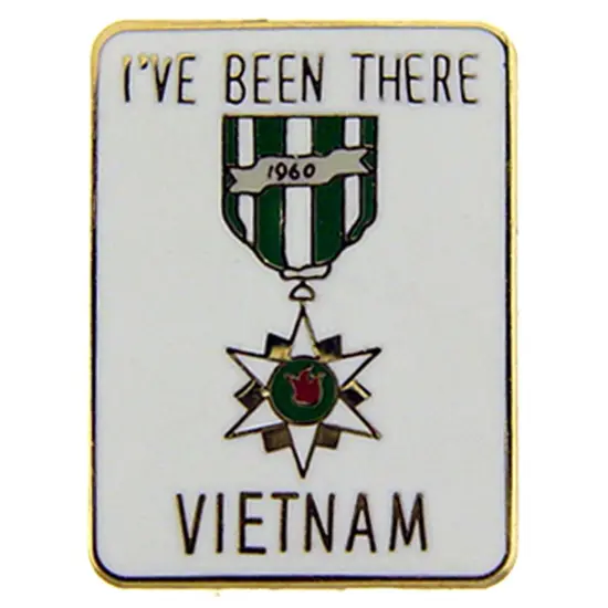 Vietnam I've Been There Pin 1" {1}