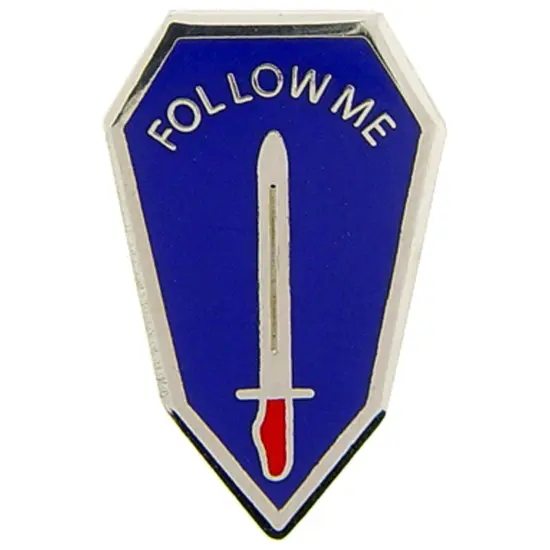EagleEmblems P14872 PIN-Army,INF.School (1'') {1}