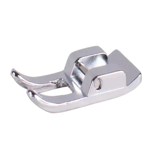 Brother SA146 5mm Metal Open Toe Sewing Foot Snap On {1}