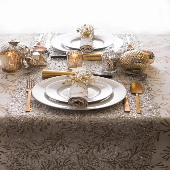 DII Polyester Bin Keeping Score Aqua Round Medium {2}