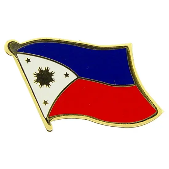 Philippines Flag Pin 1" {1}