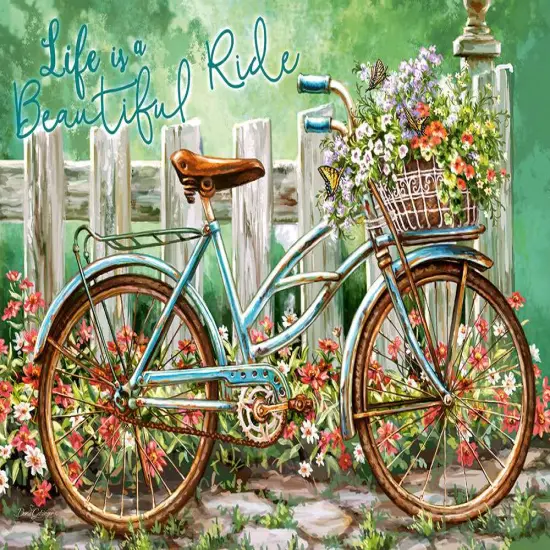 500 Piece Jigsaw Puzzle, Beautiful Ride, Bicycle, Art Puzzle, Adult Puzzles, Castorland B-52998 {2}