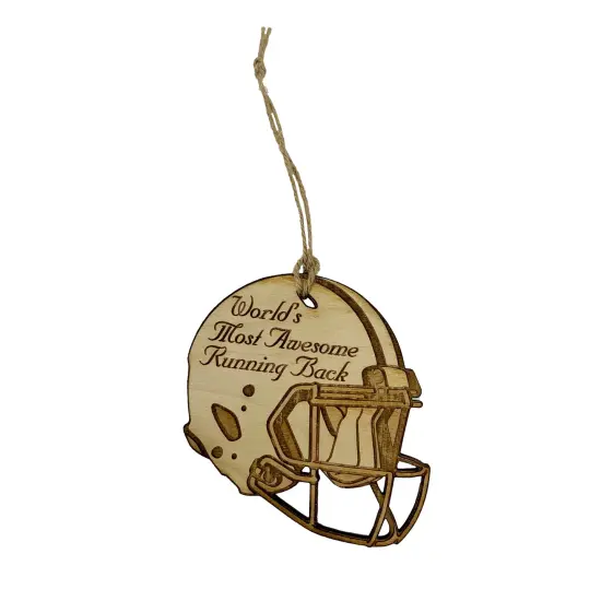 Worlds most Awesome Running Back - Ornament {1}