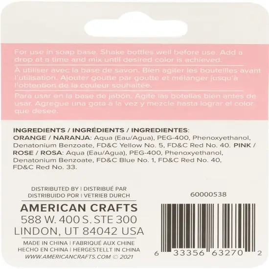 We R SUDS Soap Maker Colorant 3ml 2/Pkg-Tropical Sunset {3}