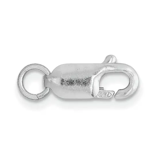 18K White Gold Lobster Clasp w/Jump Ring (9.40mm to 15.60mm) {1}