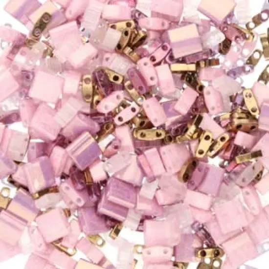 Miyuki Tila Bead Mix Queens Court, 7 grams {1}