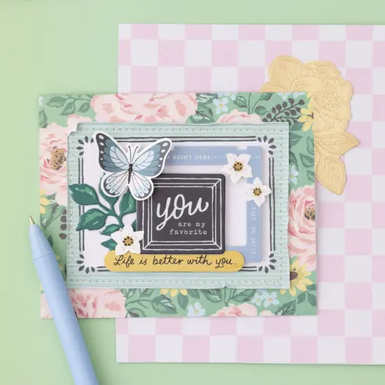 American Crafts Single-Sided Paper Pad 12"X12" 48/Pkg-Maggie Holmes Woodland Grove {4}