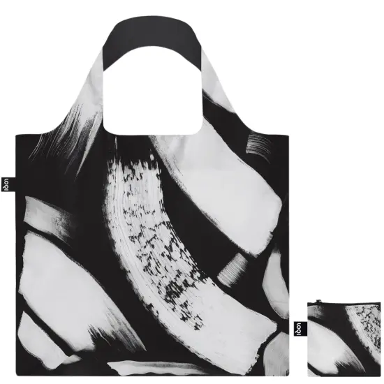 LOQI Reusable Shopping Bag, Paint Strokes {1}