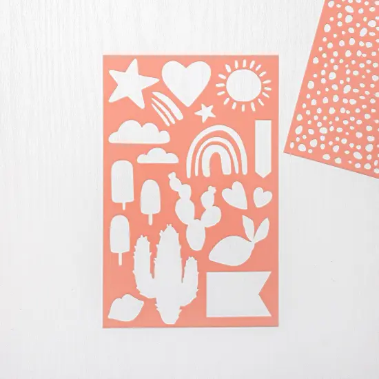Heidi Swapp Sun Chaser Stencils 3/Pkg {3}