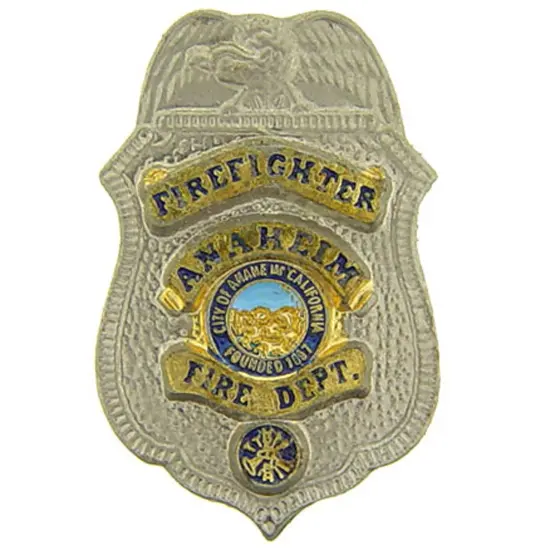 Anaheim Fire Department Pin 1" {1}