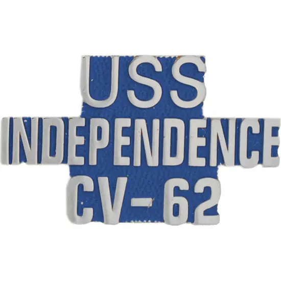 U.S. Navy USS Independence CV-62 Pin 1" {1}