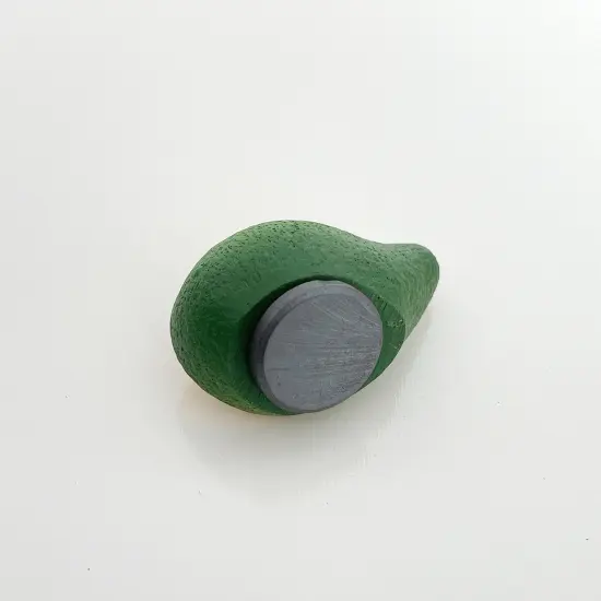 Wrapables 3D Resin Fridge Magnets, Food Simulation, Succulents, Famous Faces Refrigerator Magnets for Kitchen (Set of 5) Fruits {5}