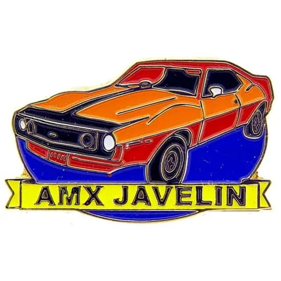 AMX Javelin Car Pin 1" {1}