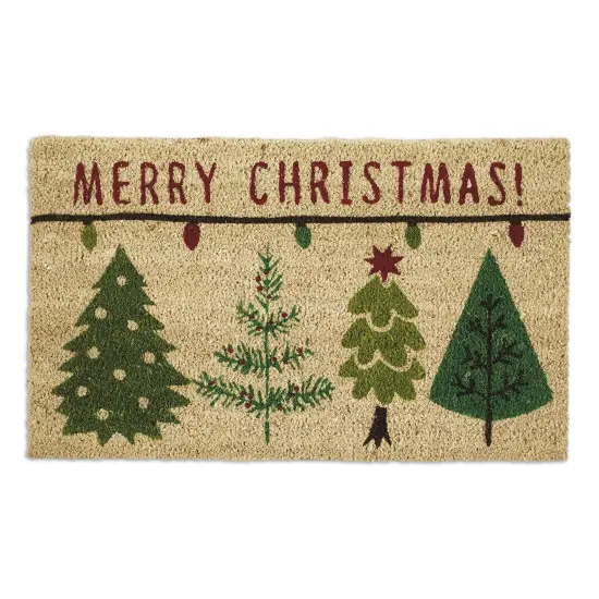 DII Merry Christmas Trees Doormat {1}