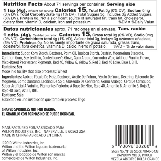 Wilton Sprinkles Mix 10oz-Rainbow {3}