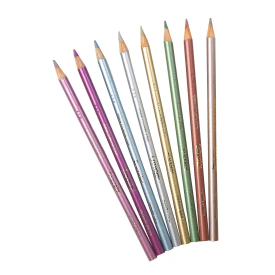 Crayola Metallic Colored Pencils-8/Pkg Long {3}