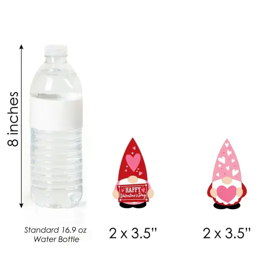 Big Dot of Happiness Valentine Gnomes - DIY Shaped Valentine's Day Party Cut-Outs - 24 Count {6}