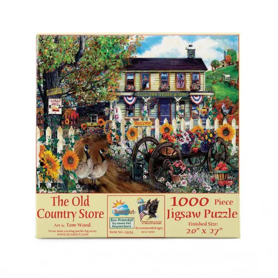 Sunsout The Old Country Store 1000 pc Jigsaw Puzzle 29753 {4}
