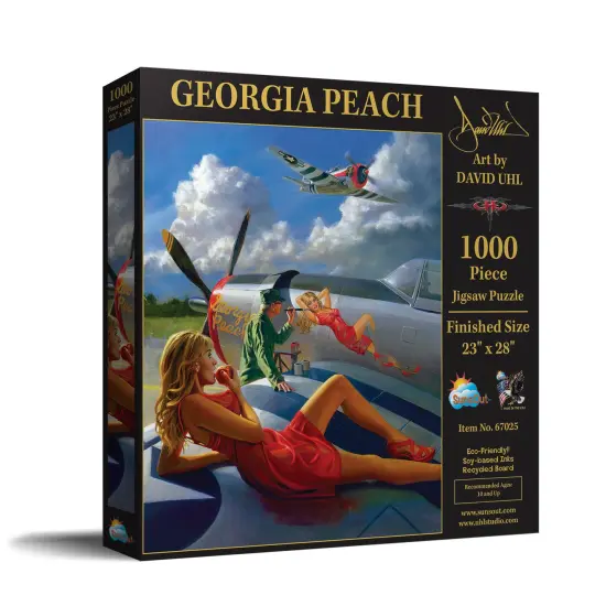 Sunsout Georgia Peach 1000 pc Jigsaw Puzzle 67025 {3}