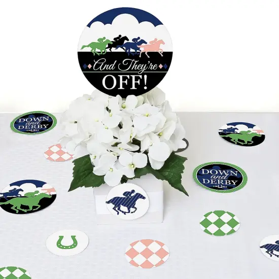 Big Dot of Happiness Kentucky Horse Derby - Horse Race Party Giant Circle Confetti - Party Decorations - Large Confetti 27 Count {7}