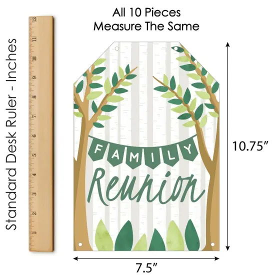 Big Dot of Happiness Family Tree Reunion - Hanging Vertical Paper Door Banners - Family Gathering Party Wall Decoration Kit - Indoor Door Decor {7}