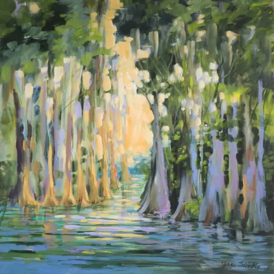 Through the Marsh II Poster Print by Jane Slivka - Item # VARPDX10844 {1}