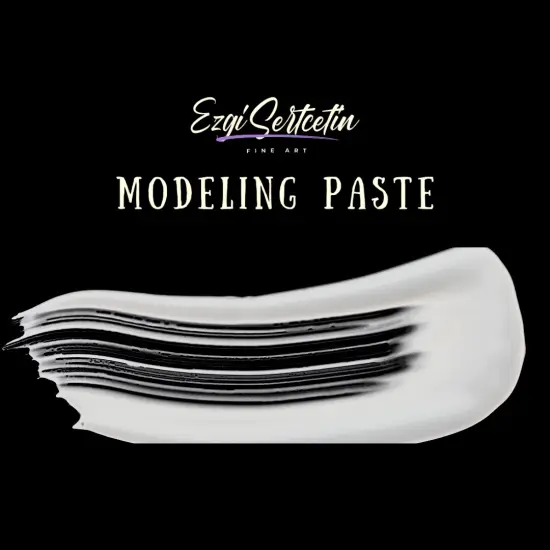 Premium Modeling Paste | Molding Paste | Lightweight Product | Ideal for Artwork and DIY | Perfect Density | by Ezgi Sertcetin {5}