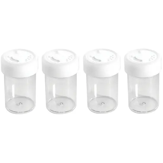 Craft Medley Glitter Shaker Jars 2" 4/Pkg-Empty {3}