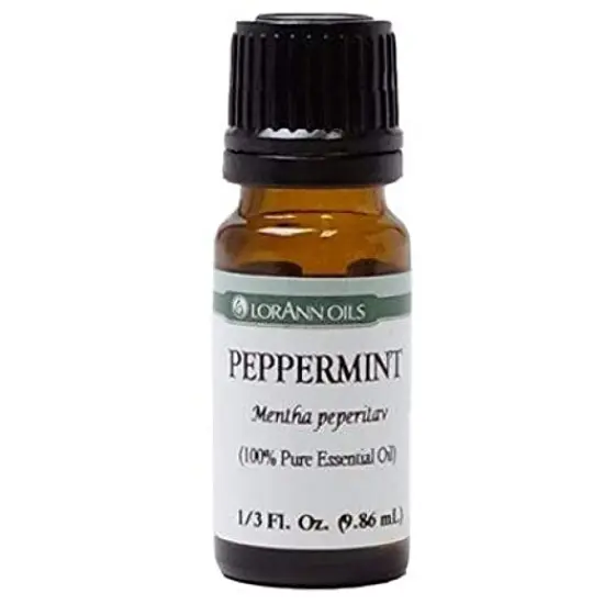 Lorann Oils Essential Oil 1/3 Oz 100% Pure Highly Concentrated Peppermint {1}
