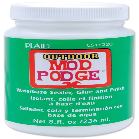 Plaid Mod Podge Outdoor Finish-8oz {1}