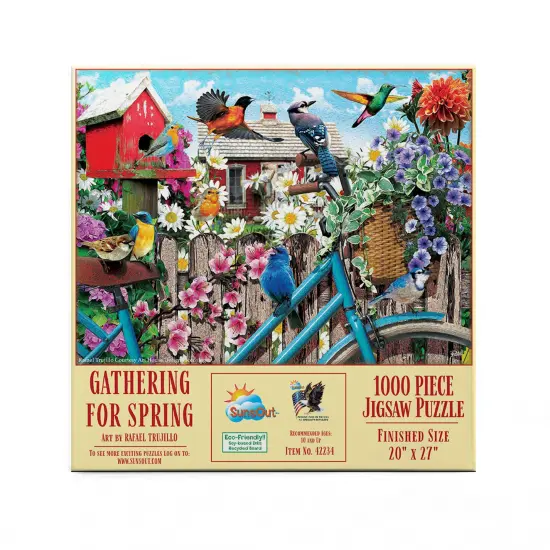 Sunsout Gathering for Spring 1000 pc Jigsaw Puzzle 42234 {4}