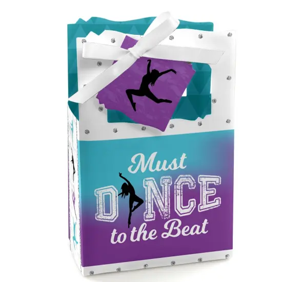 Big Dot of Happiness Must Dance to the Beat - Dance - Birthday Party or Dance Party Favor Boxes - Set of 12 {1}