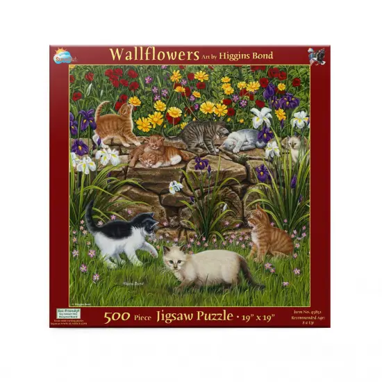 Sunsout Wall Flowers 500 pc Jigsaw Puzzle 45851 {4}