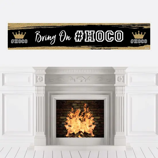 Big Dot of Happiness Hoco Dance - Homecoming Decorations Party Banner {1}