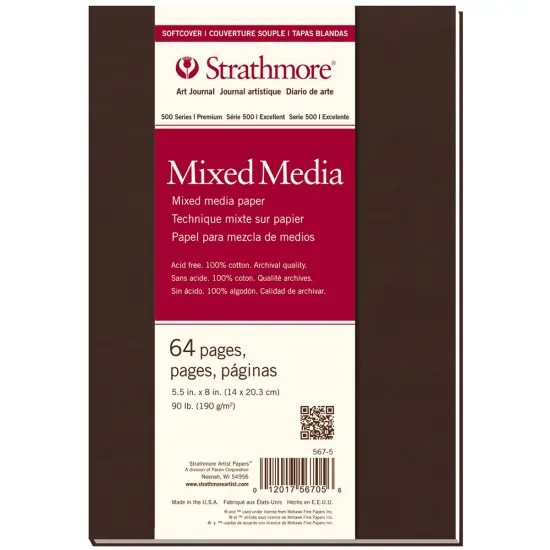 Strathmore Mixed Media Softcover Journal 5.5"X8"-32 Sheets {1}