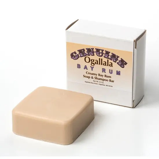 Creamy Bay Rum Soap & Shampoo Bar - Original (Pack of 2) {3}