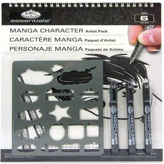 Royal & Langnickel(R) essentials(TM) Artist Pack-Manga Character {1}