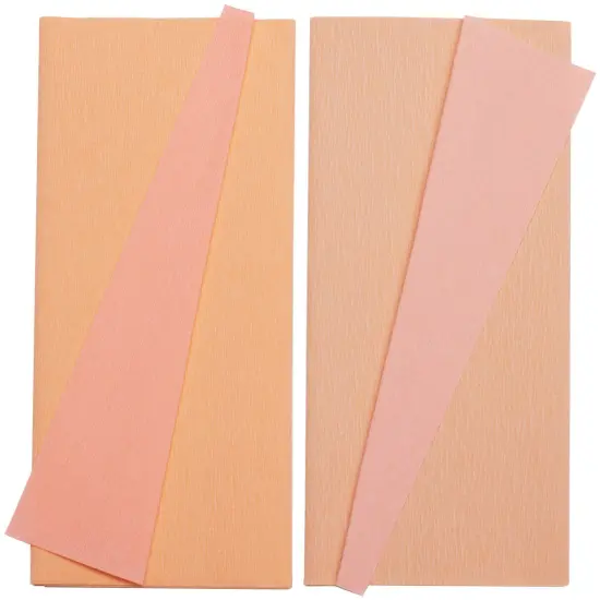 Lia Griffith Double-Sided Extra Fine Crepe Paper 2/Pkg-Honeysuckle/Coral & Apricot/Light Rose {2}