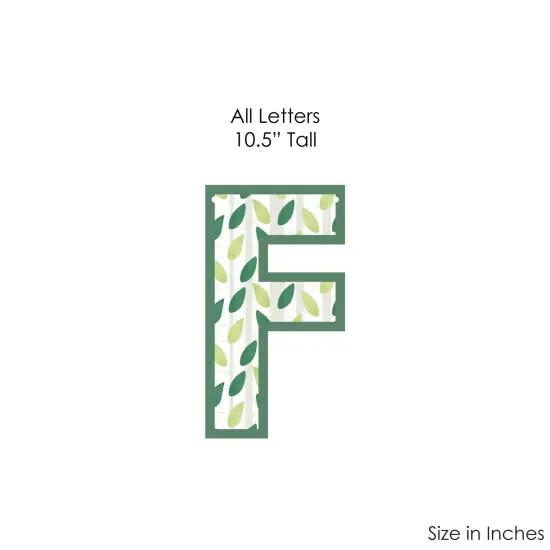 Big Dot of Happiness Family Tree Reunion - Large Family Gathering Party Decorations - Family Reunion - Outdoor Letter Banner {7}